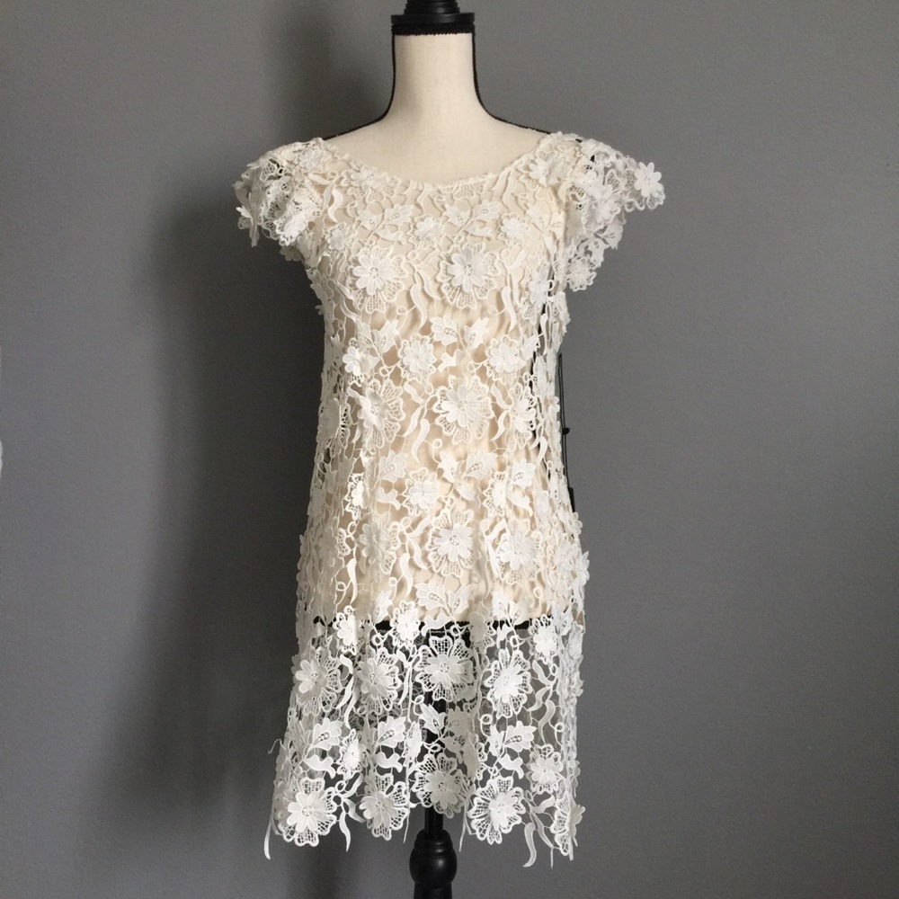 FOR LOVE AND LEMONS CROCHET DRESS